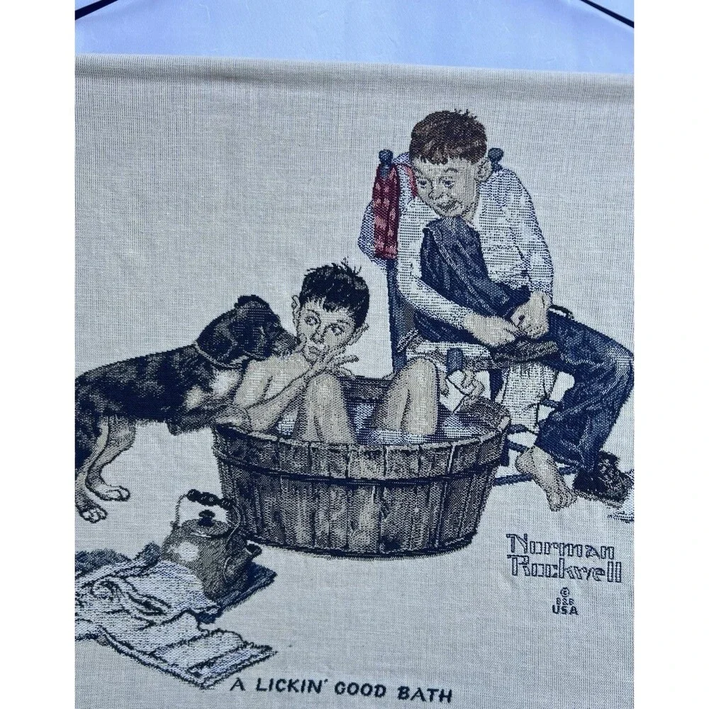 Norman Rockwell charming vintage